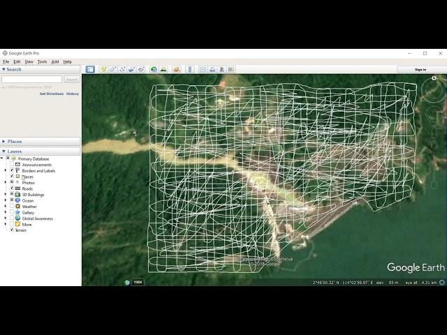 CREATE DEM FROM GOOGLE EARTH