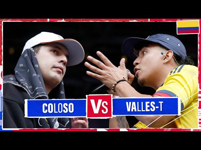 COLOSO vs VALLES-T - Final | Red Bull Batalla Final Nacional Colombia 2024