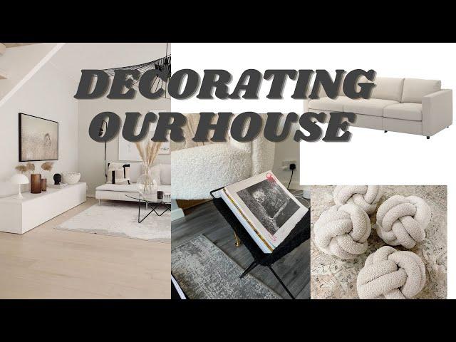 Decorating our house Vlog | Yasmin Buachie