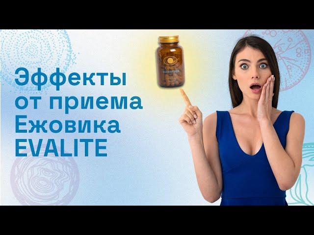 Положительные изменения с Ежовиком от EVALITE.Superfood