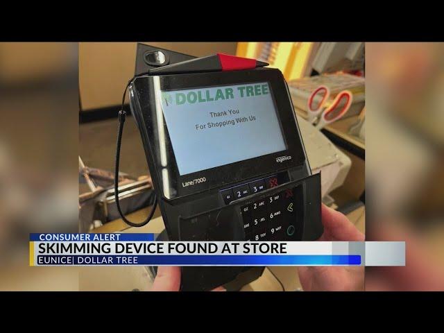 Eunice Police Chief speaks on skimmer being found at Dollar Tree
