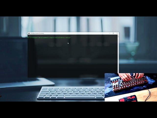 ASMR Programming - Setting up ReactJS for TailwindCSS Integration