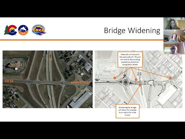 CDOT presentation on CO 52 roundabouts near Hudson