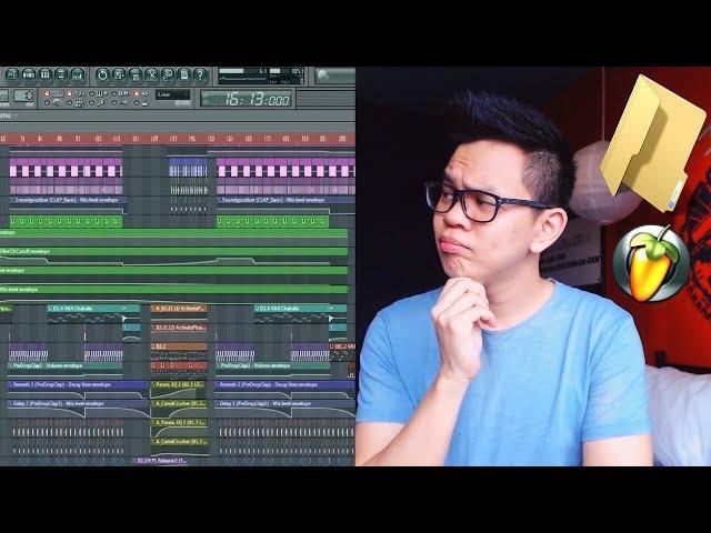 FL Studio Project Files - WHY you need to ORGANIZE them.