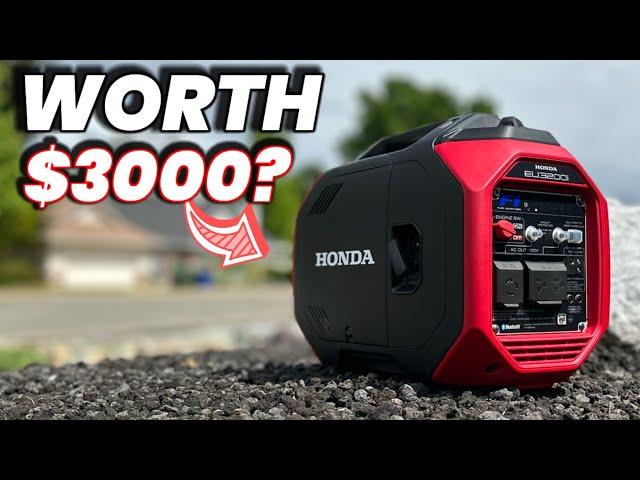 HONDAS NEW EFI WORTH $3000? Honda EU3200I Best New Generator?