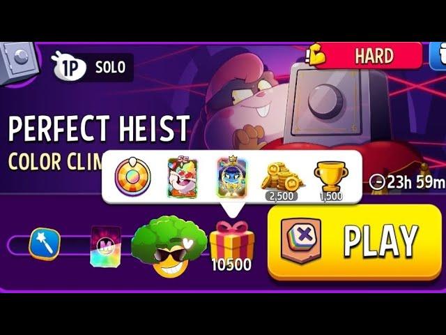 Solo Challenge Perfect Heist | Color Climb | Match Masters