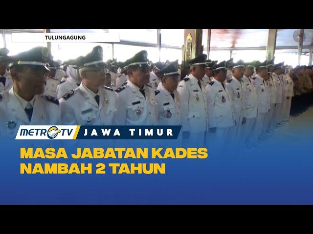 Ratusan Kades di Tulungagung Dapat Perpanjangan Masa Jabatan