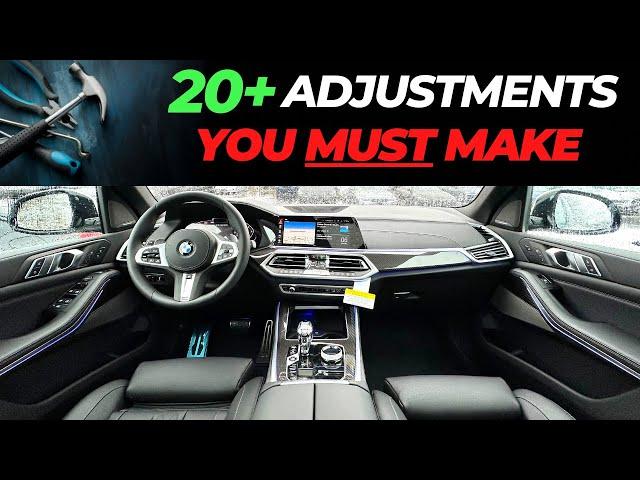 20+ ADJUSTMENTS YOU MUST Make In Your BMW!