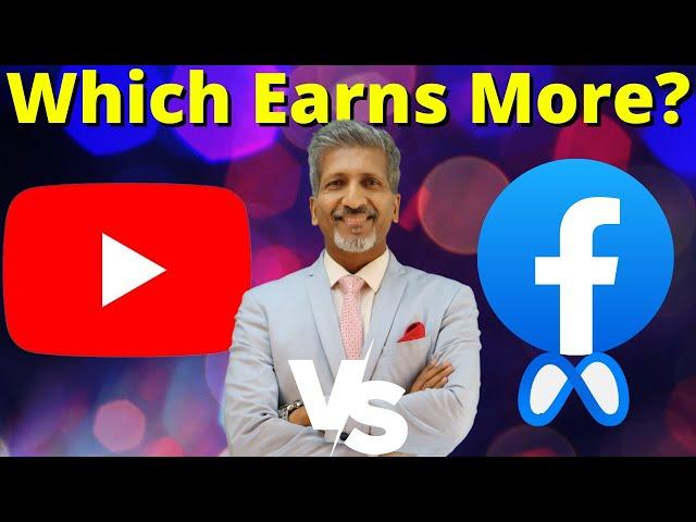 Youtube Earning VS Facebook Earning I #shorts I #ytshorts I #YouTube I #facebook