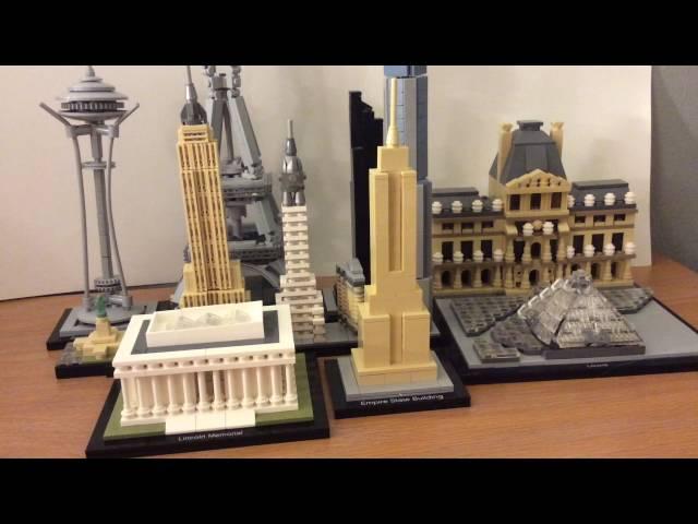 Huge Lego Architecture Collection Review