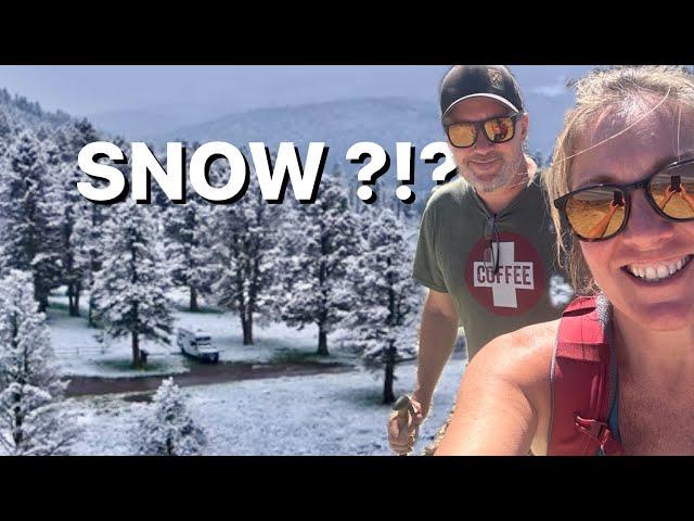 MONTANA ROAD TRIP | SNOW IN JUNE | Greeting Our Son After An Epic Expedition // EFRT S9 EP15