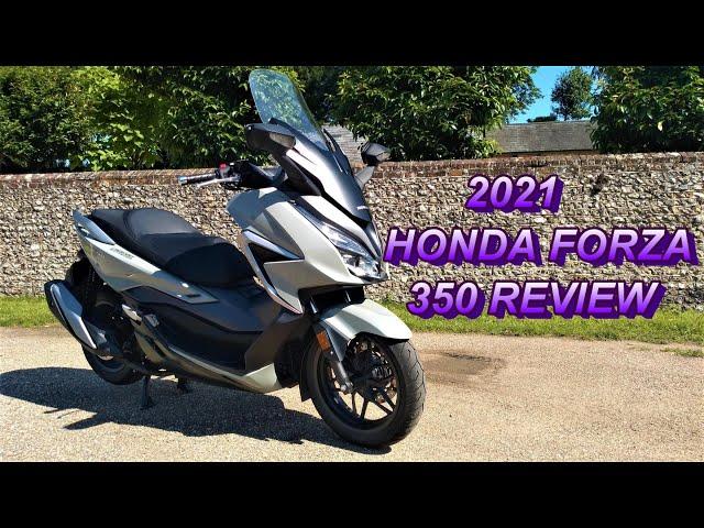  2021 HONDA FORZA 350 REVIEW 