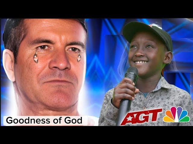 Simon cry when he tuched with the presence of Hollysprit | Best AGT 2024 | #AGT #MUSIC