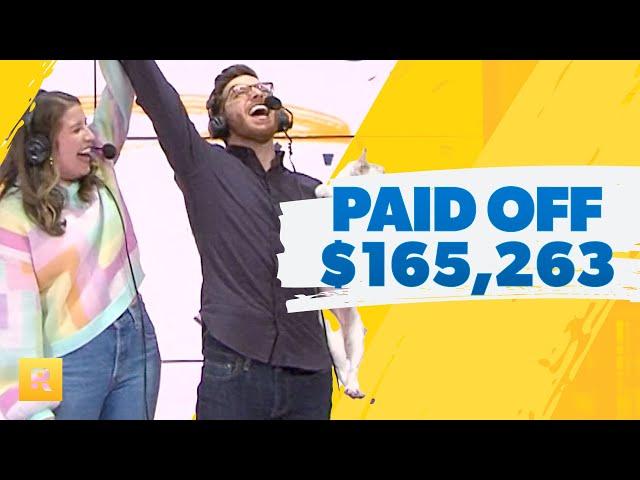 George And Whitney Kamel Do Their Debt-Free Scream!