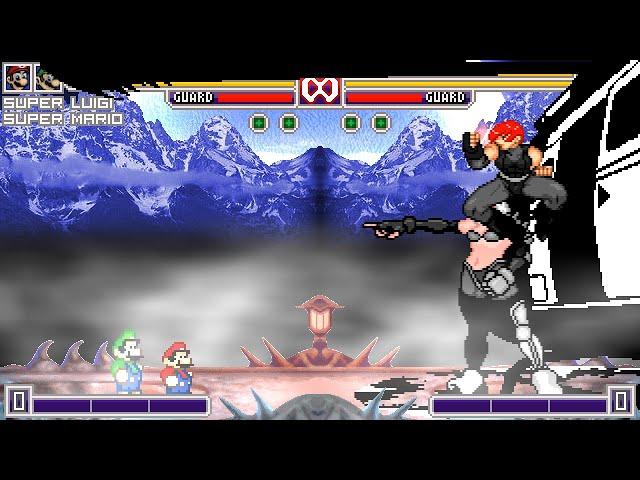 MUGEN - Super Mario & Super Luigi vs. Regina & Gracy - Download