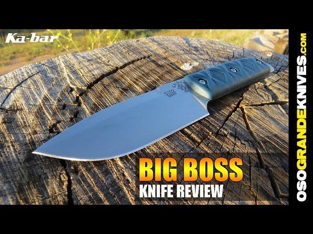 Ka-Bar Snody Big Boss Fixed Blade Knife Review | OsoGrandeKnives