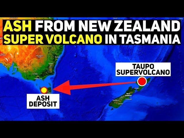 Unexpected Discovery: Ash from NZ Supervolcano Found in Tasmania