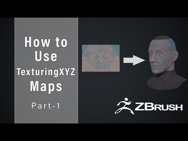 How to use Texturing XYZ  Multi-Channel Face Maps | Zbrush | Part-1