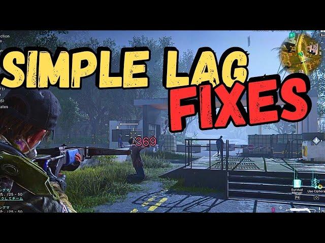 Once Human: Lag Fix