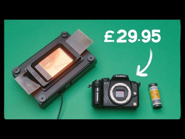 Scanning Film with the Cheapest Digital Camera (and a giveaway!)