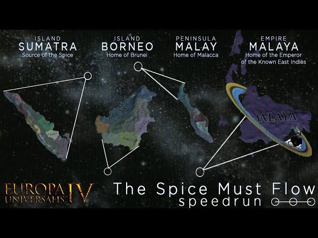 [WR] EU4 Form Malaya speedrun (Real Time, No Speed 5)