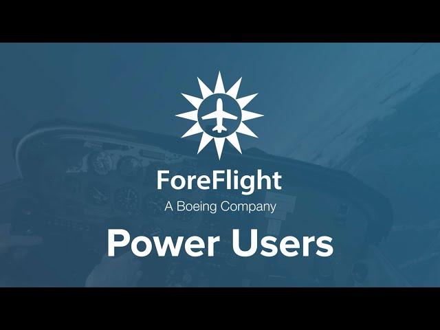 ForeFlight Power Users (Oshkosh, July 2024)