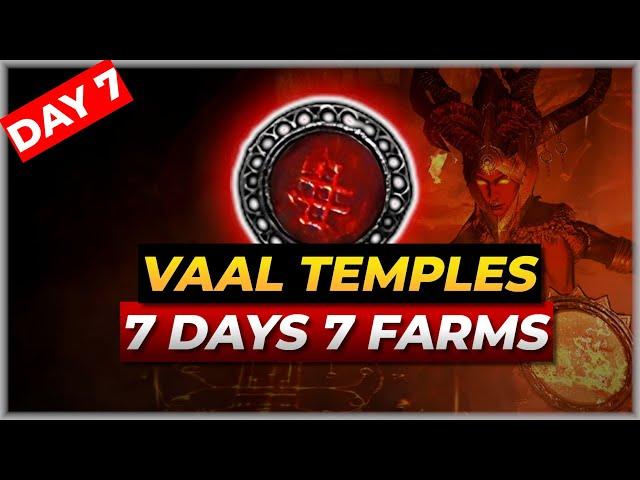 I ran 100 Vaal Temple Maps - FUN!