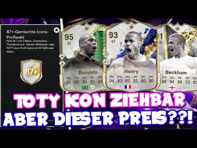 ENDLICH TOTY ICONS ABER DIESER PREIS??!! UNENDLICHER MIXED ICON PICK in EA FC 25