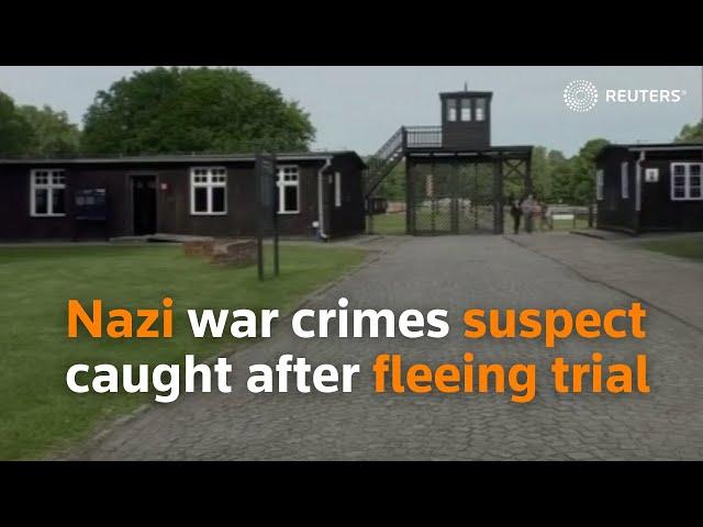 Nazi war crimes suspect caught after fleeing trial