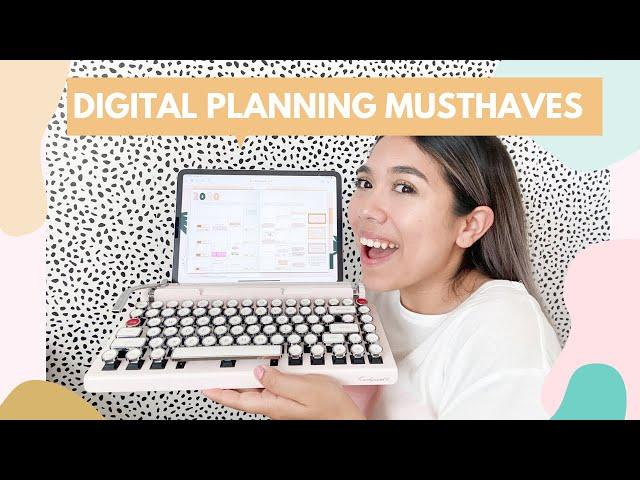 Digital Planner Must Haves | Digital Planning |How to Start Digital Planning | Goodnotes 5 favorites