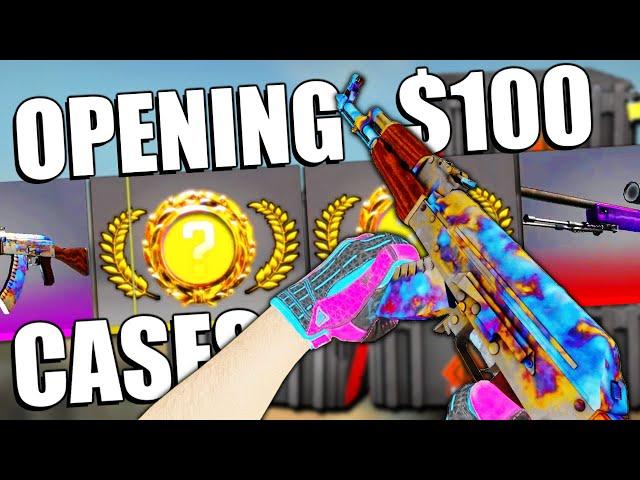 I Opened One Hundred $100 Cases | TDM_Heyzeus