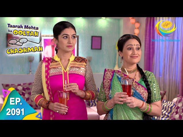 Taarak Mehta Ka Ooltah Chashmah - Episode 2091 - Full Episode