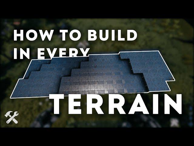 How to build snapped foundations in every terrain | Building tips | ARK Survival Evolved