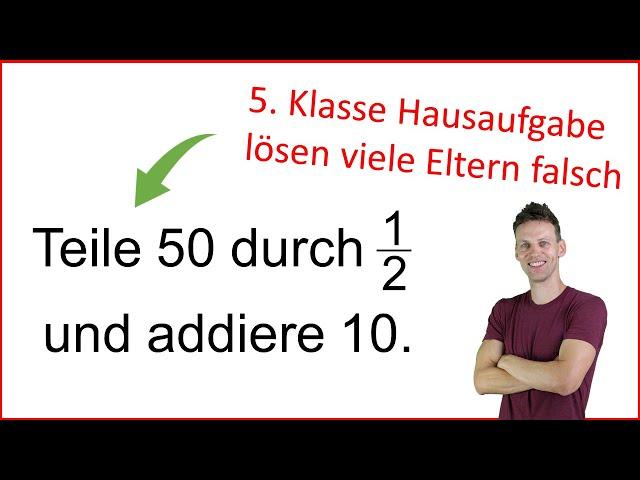 Findest du die Frage eindeutig? Viele Eltern nicht...