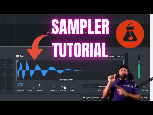 Bandlab Tutorial for Beginners - New Sampler