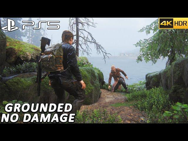 The Last of Us 2 PS5 Remastered Aggressive Gameplay - Abby Seattle Day 3 ( GROUNDED / NO DAMAGE )