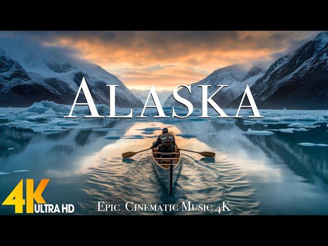 Alaska 4K - Scenic Relaxation Film With Epic Cinematic Music - 4K Ultra HD Video