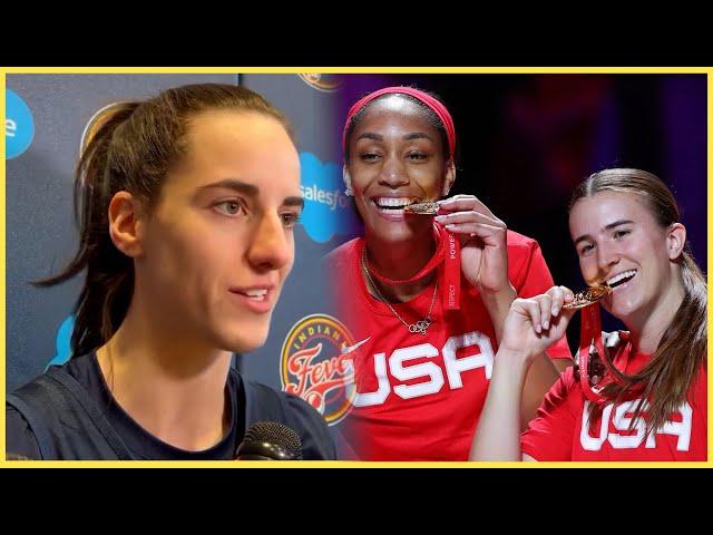 Caitlin Clark Tells the TRUTH After Not Making Olympic Team! "They Woke a Monster!"