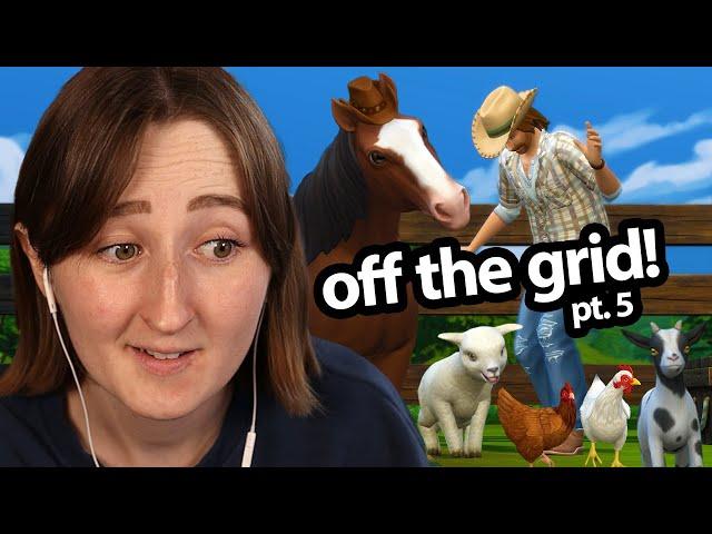 trying to care for EVERY ANIMAL in the sims all at once