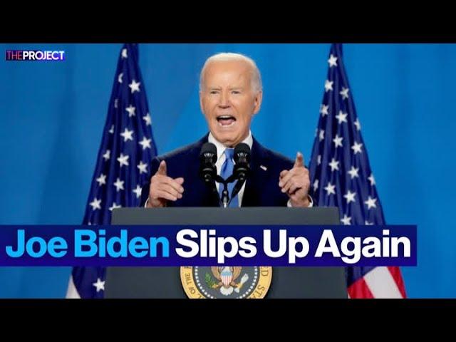 All The Gaffes From Joe Biden's 'Big Boy' Press Conference