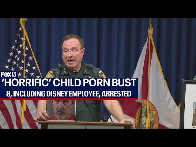 Full Press Conference: Grady Judd on ‘horrific’ child porn bust