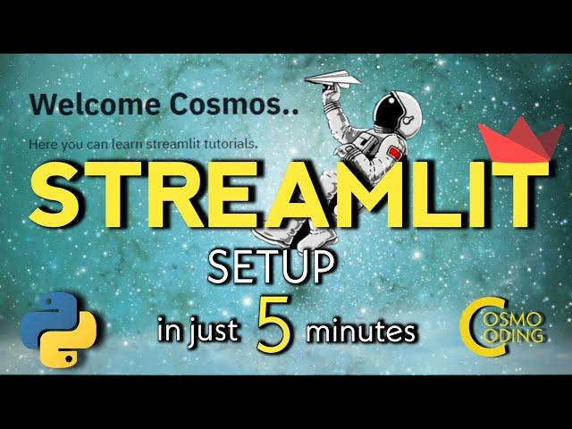 Streamlit Setup In Just 5 Minutes