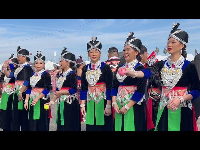 Fresno Hmong New Year 2024 First Day #2 Tub Ntxhais Pov Pob