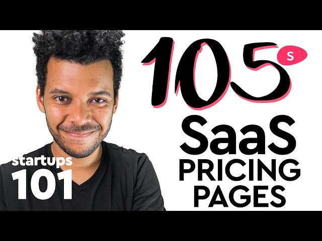 I looked at 105 SaaS pricing pages. Here's what I learned.