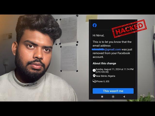 How to Recover hacked Facebook  Account part 3 - fb හැක් වෙන්නෙ කොහොමද