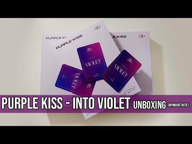 Purple Kiss - Into Violet Album Unboxing