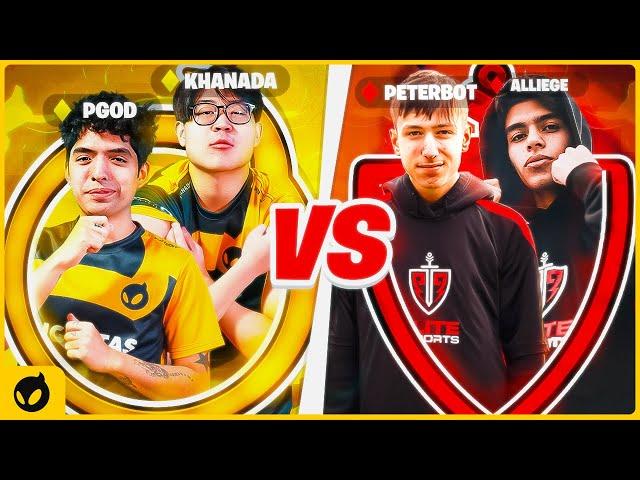 Khanada vs Peterbot TOXIC 2v2 ft. Pgod & Alliege