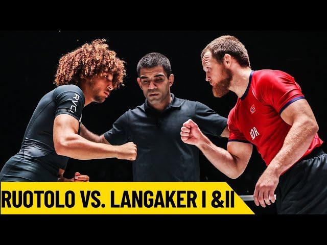 BJJ Mastery  Kade Ruotolo vs. Tommy Langaker I & II | Full Fights