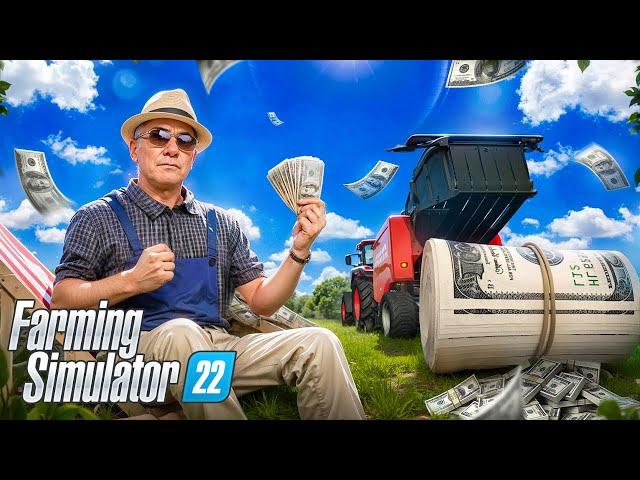 THE EASIEST way to MAKE MONEY in Farming Simulator 22?!