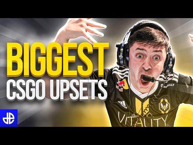 The BIGGEST UPSETS in CSGO History